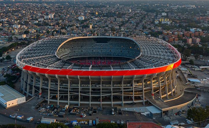 Estadio Azteca Mexico City Stadium sede del partido inaugural Mundial 2026 México vs Sudáfrica