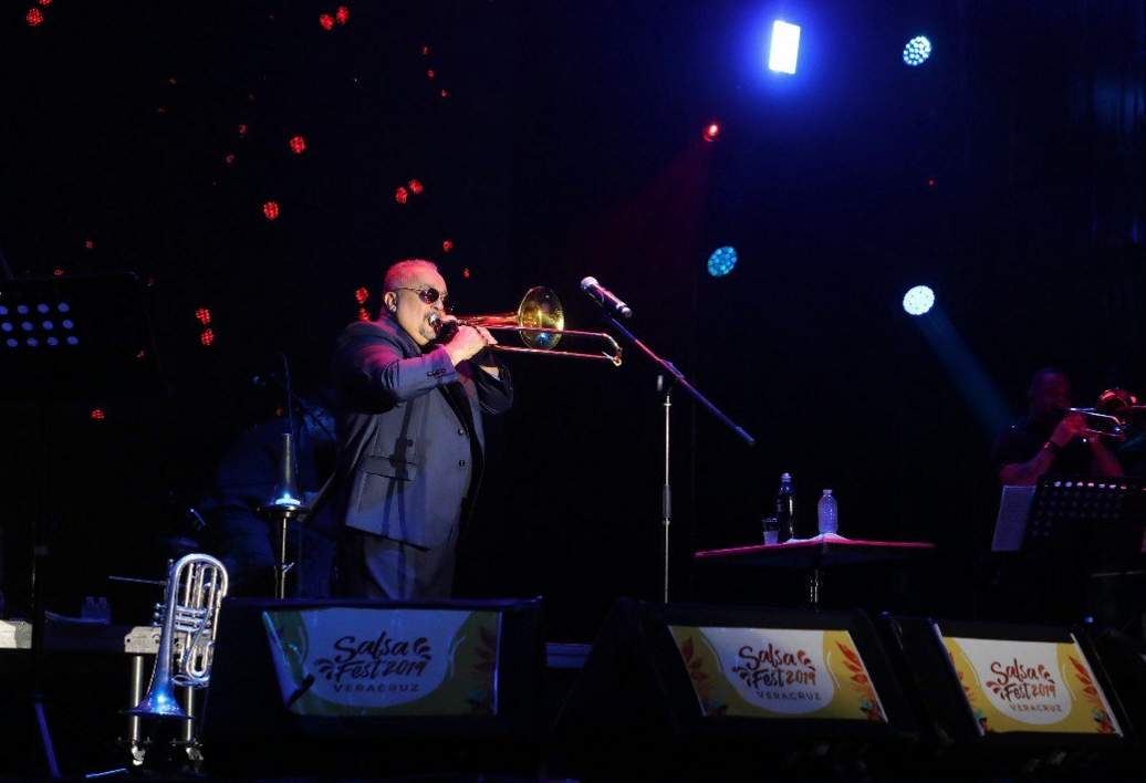 Willie Colón en el Festival de Salsa de Veracruz, México